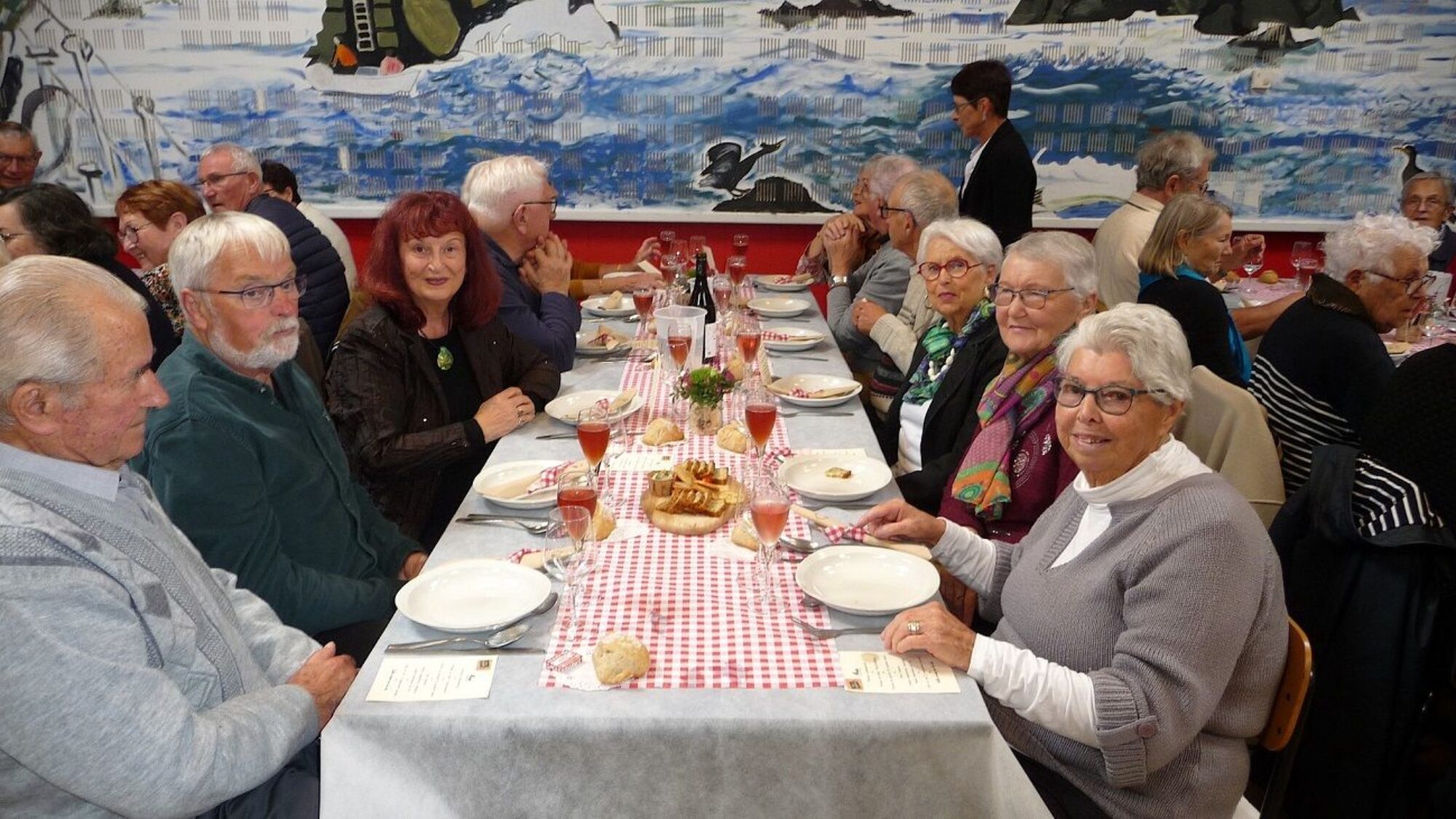 Repas annuel des aînés Mairie Le Conquet (29)
